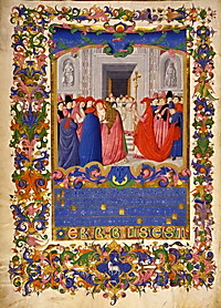 Consacration of S. Maria Novella (25 March 1436). Firenze, Biblioteca Medicea Laurenziana, Edili 151, f. 7v